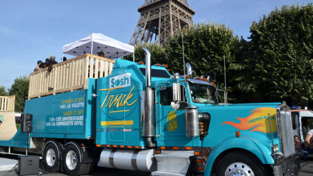 Le skatepark itinérant – Sosh Truck