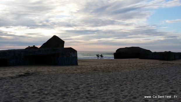 La plage de Capbreton : Photos d’un fameux spot de surf