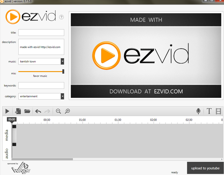 ezvid rekam layar ringan dan mudah