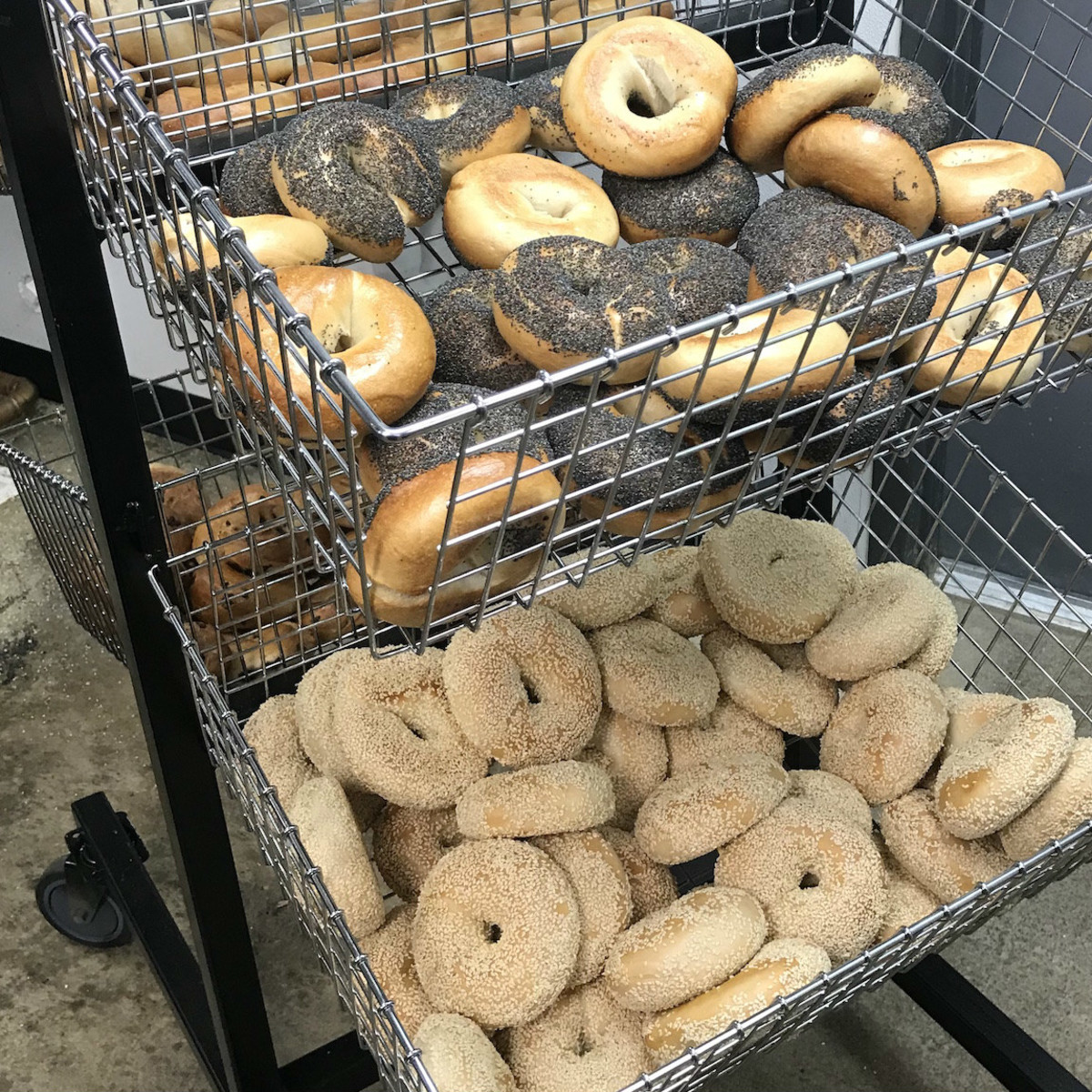 New Heights bagel shop with oldworld approach opens with a frenzy