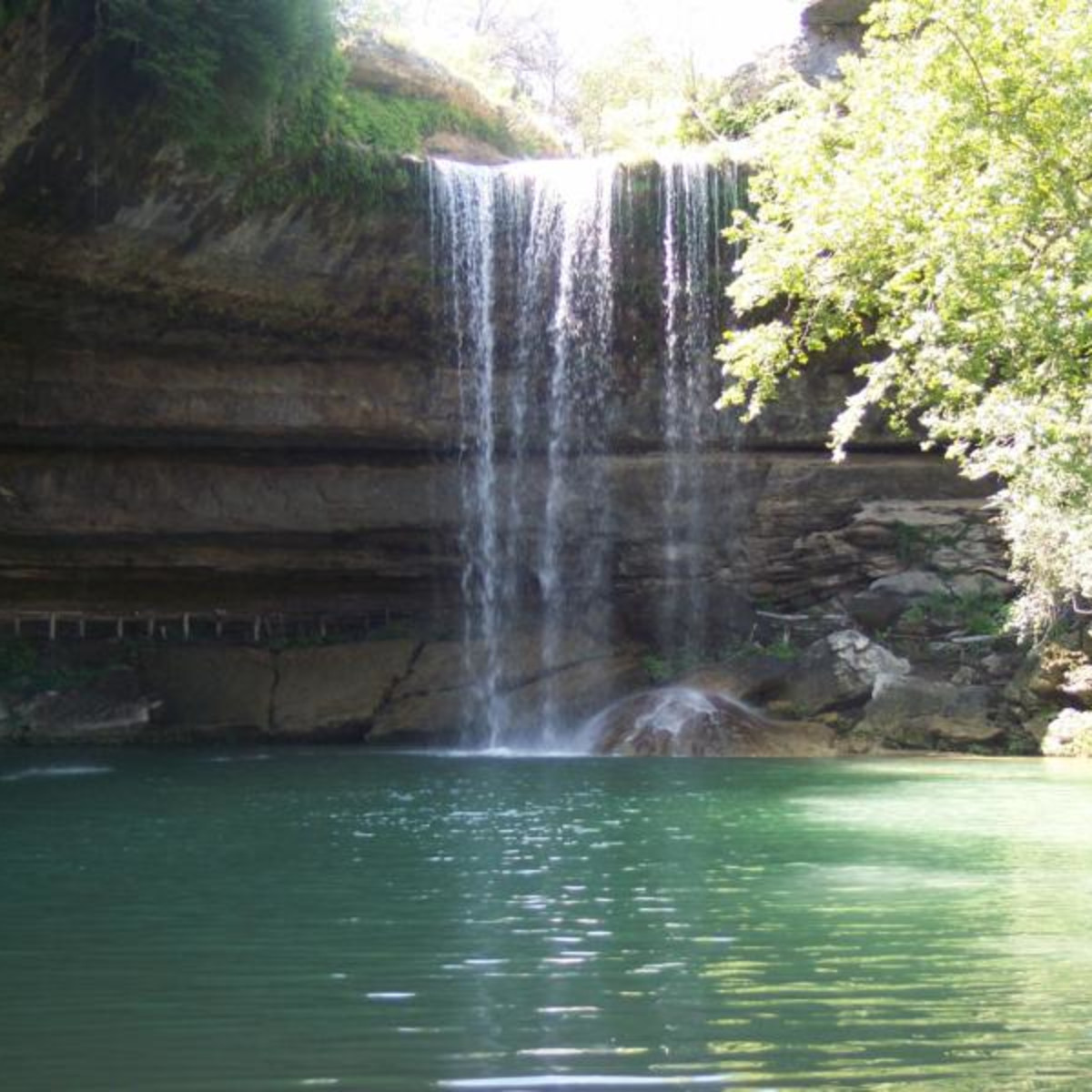 Austin_photo: places_outdoors_hamilton_pool_waterfall
