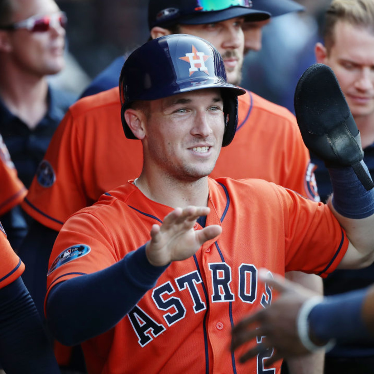 alex bregman orange jersey