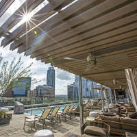 Westin Austin Downtown Hotel Pool Skyline