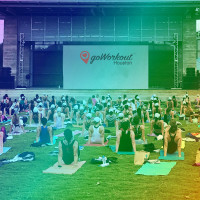 Workout Party for Buffalo Bayou