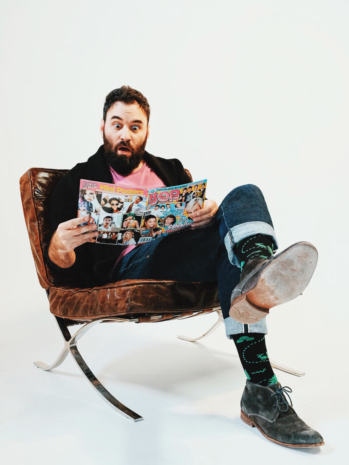 Bryan DeLuca of Foot Cardigan