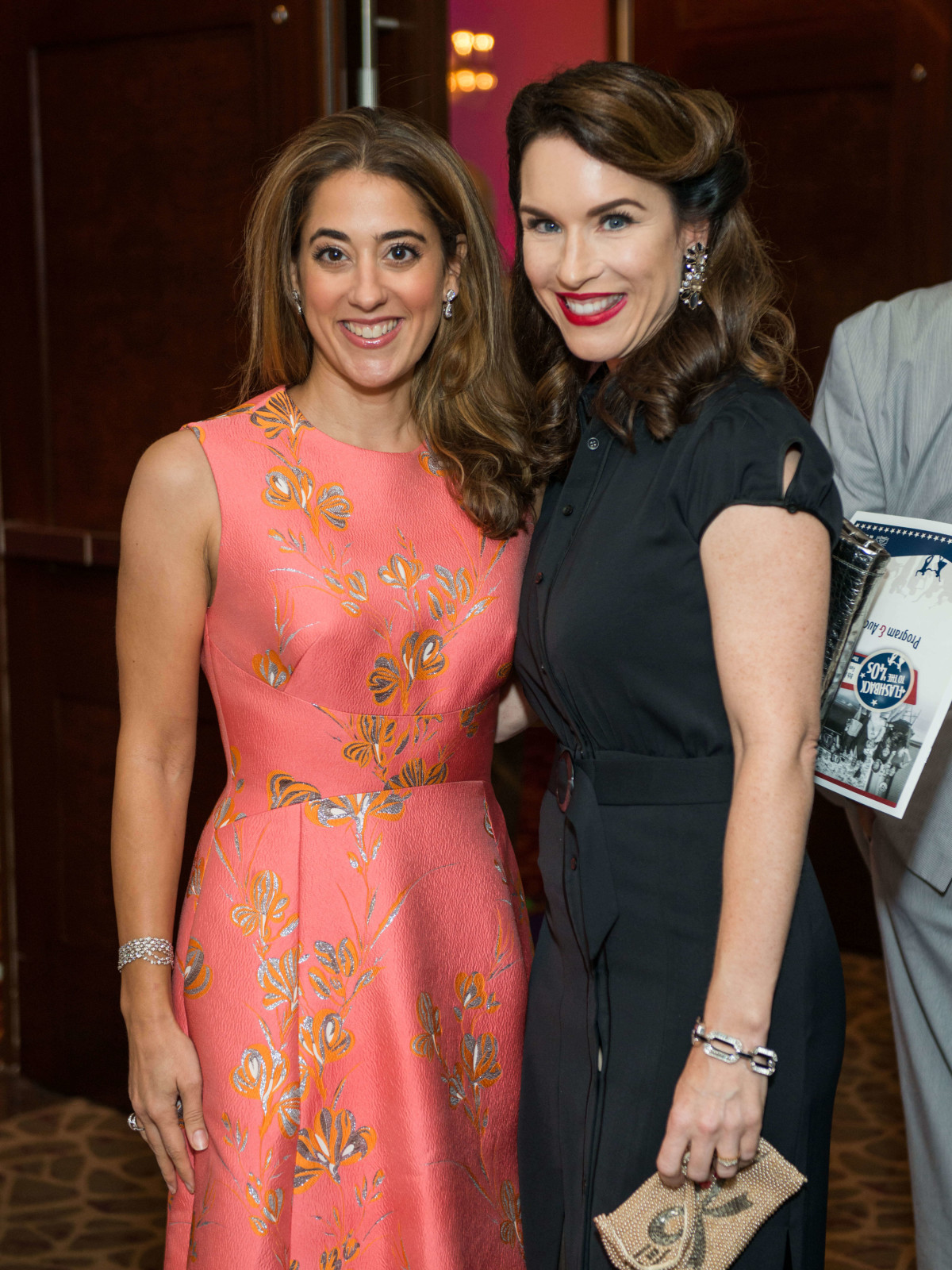 Krista Somerville, Samantha Kennedy at Mission of Yahweh gala
