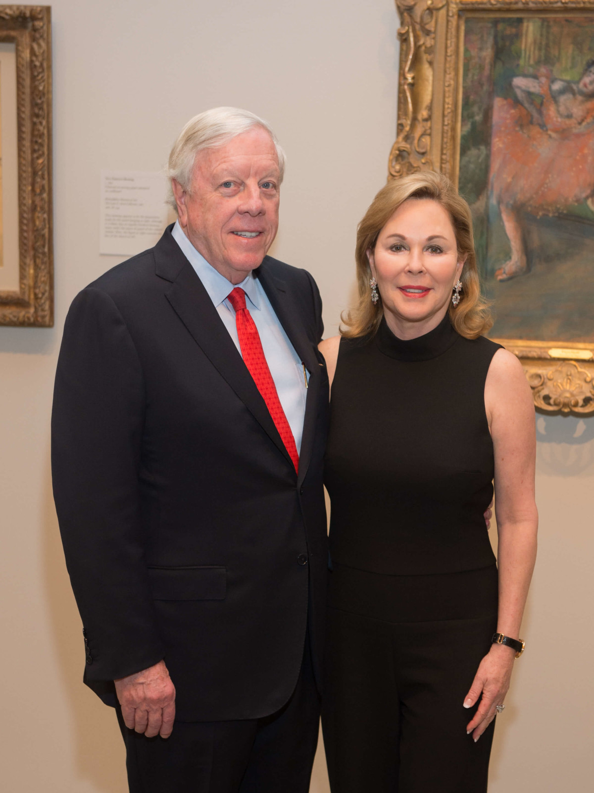 Degas Opening Dinner: Rich and Nancy Kinder