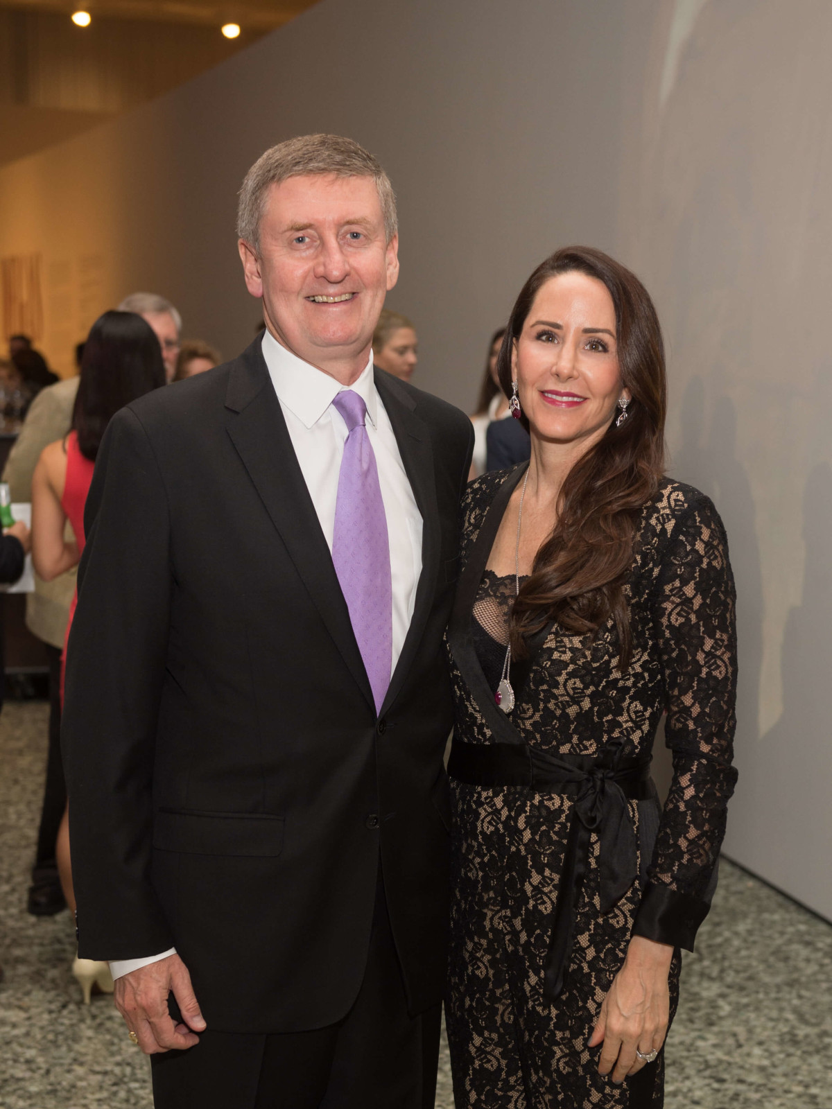 Degas Opening Dinner: Tom and Liz Glanville