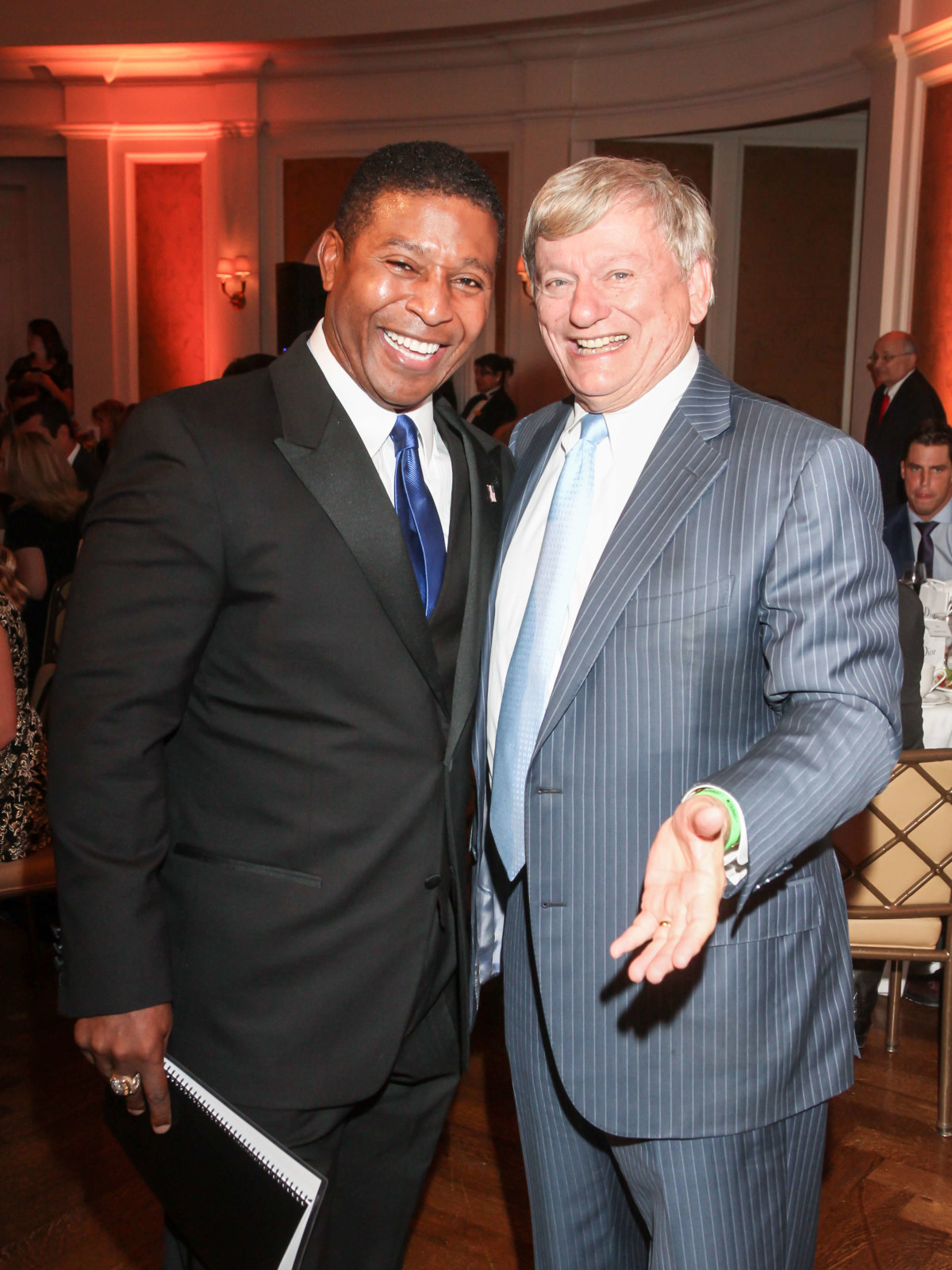 Spencer Tillman and Rusty Hardin/TEACH DINNER