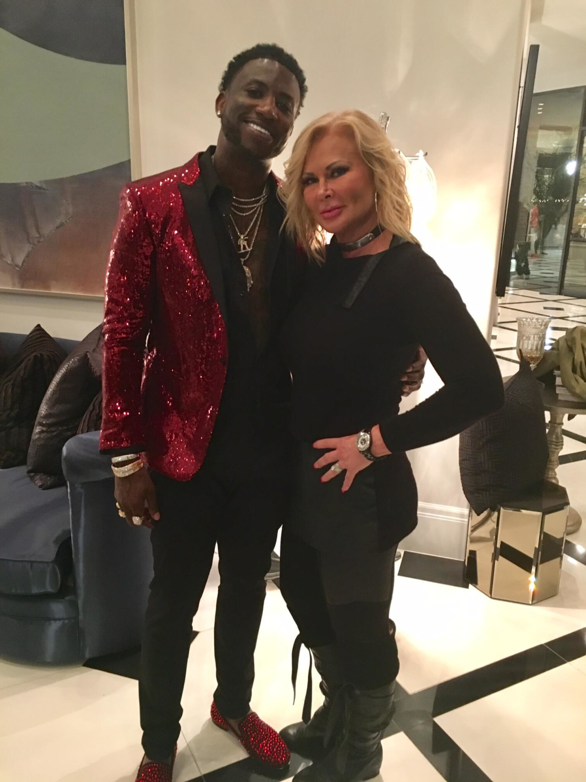 Rapper Gucci Mane Shoots Steamy Music Video In Famous Houston
