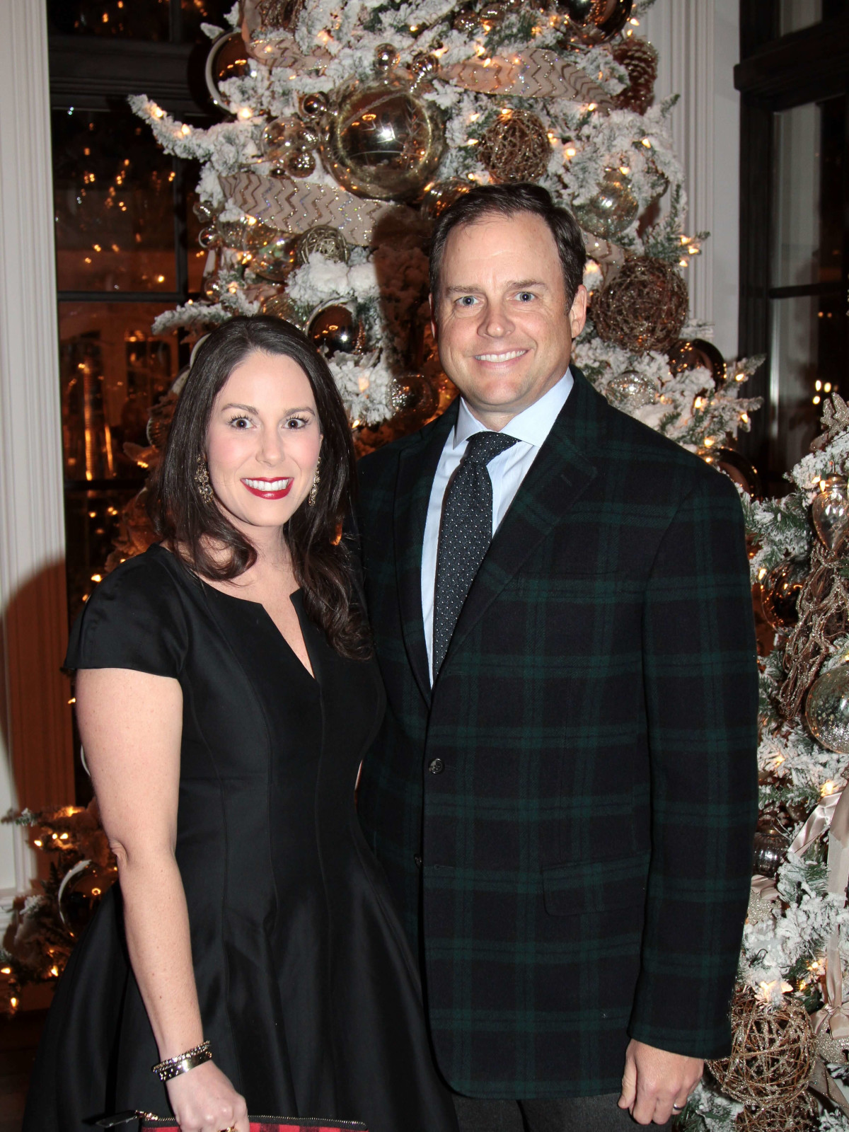 MD Anderson Santa's Elves party, Kristin Hamilton, Hugh Hamilton