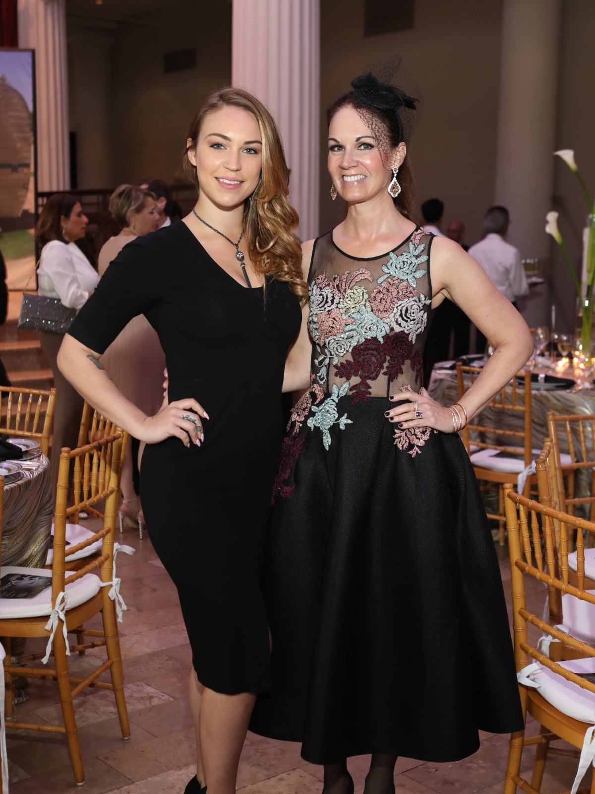 Raquel Fatiuk and Beth Muecke at Stages Gala 2017