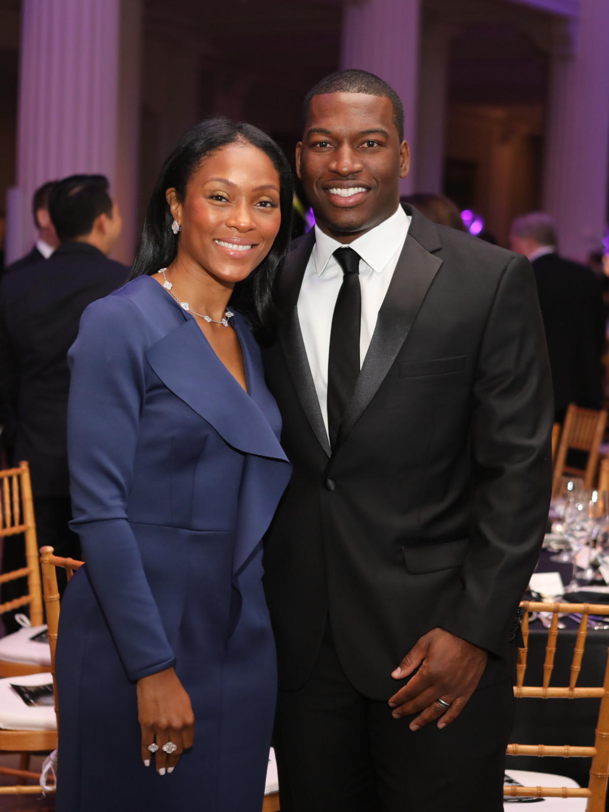 Shamika and Melvin Johnson at Stages Gala 2017