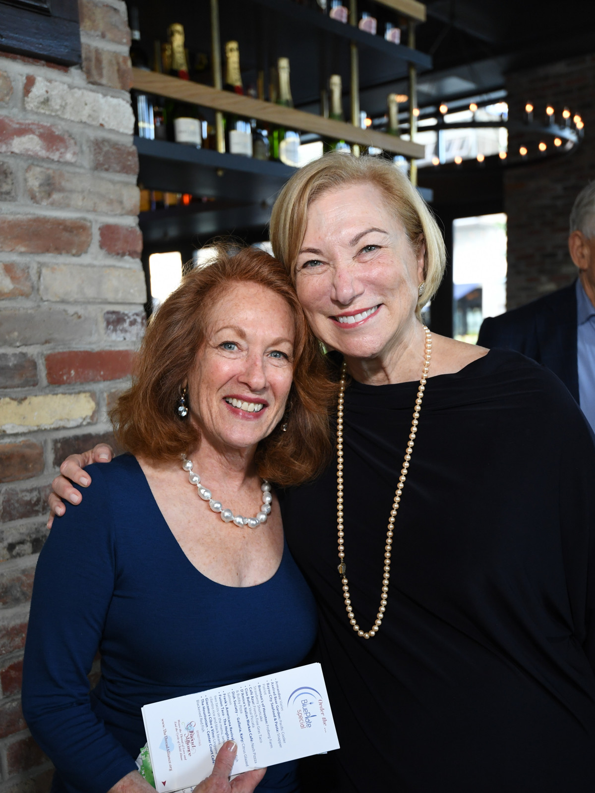 Sheila Aron, Lynne Kamin at Blue Plate Special kickoff