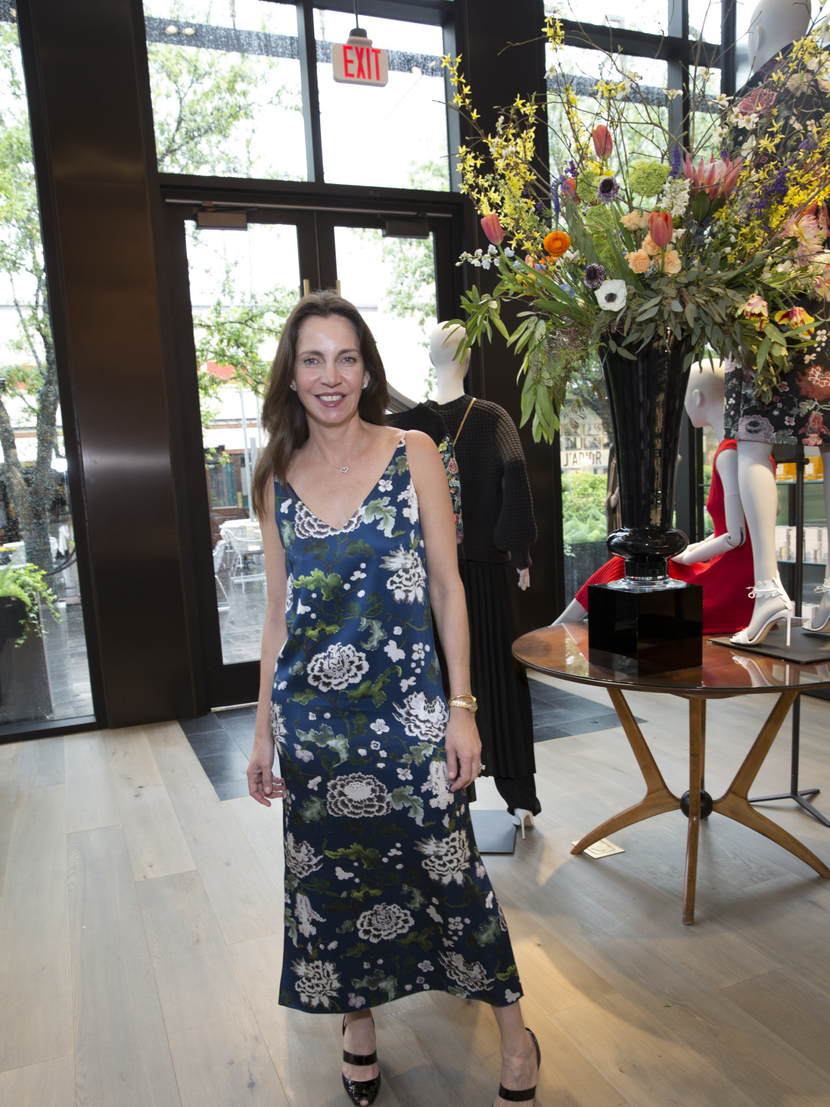 Aliya Stude at Adam Lippes luncheon