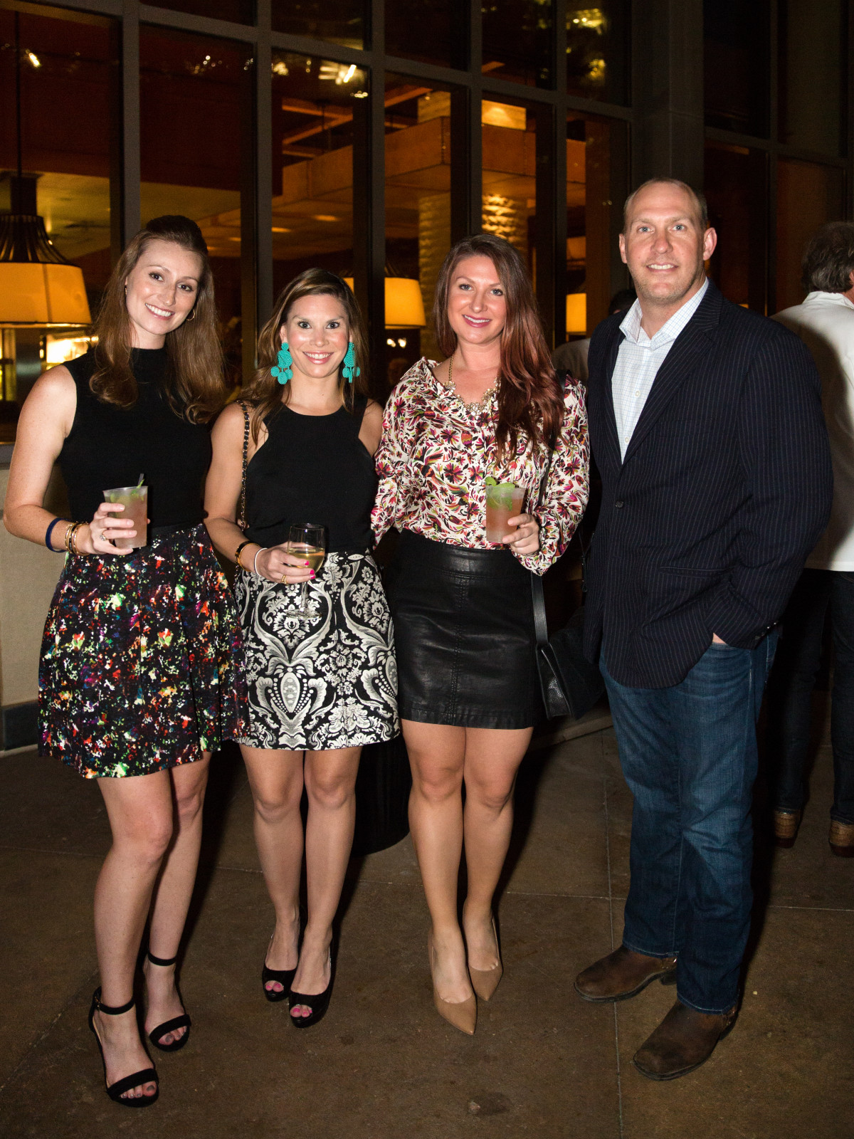 Leila Bergquist, Leigh Barbolla, Lindsay Claussen, Brian Donlinger