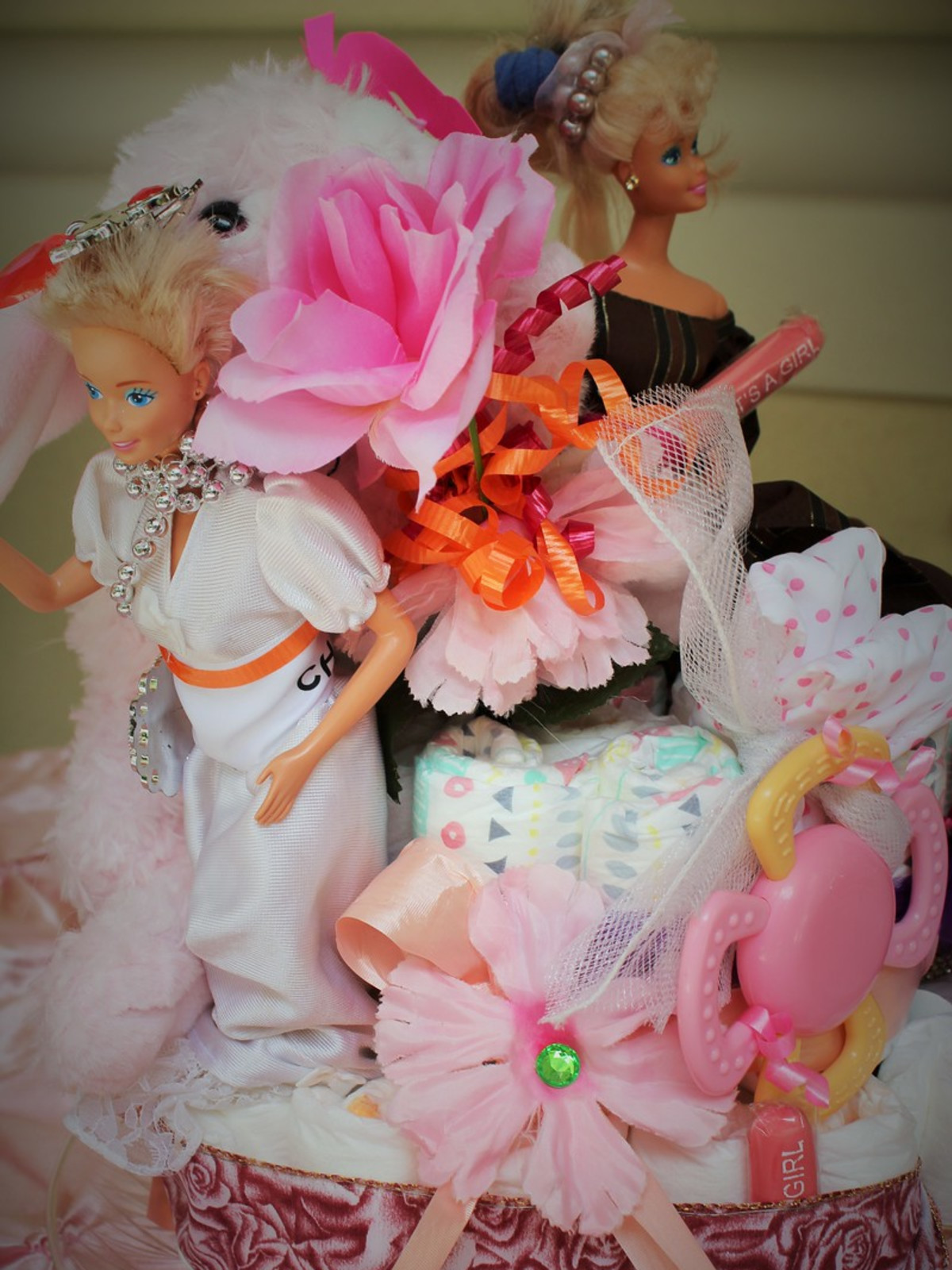 Erica Rose Baby Shower, June 2016, Barbies