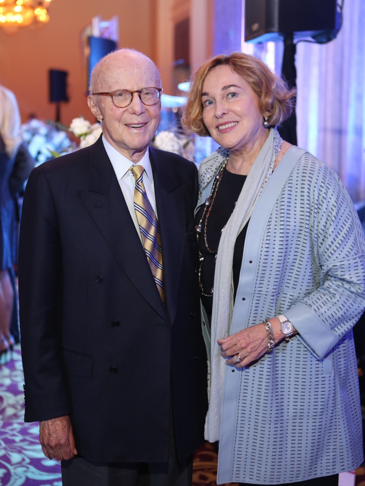 Blue Cure Gala, April 2016, Gerald Hines, Barbara Hines
