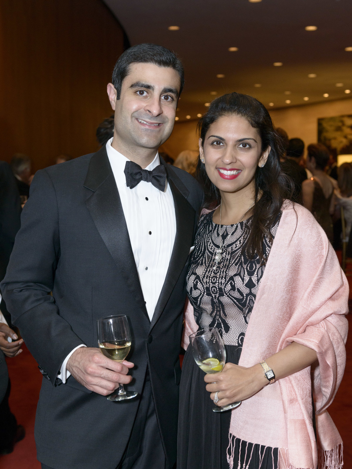 Symphony Wine Dinner, April 2016, Cyrus Irani, Lillian Irani