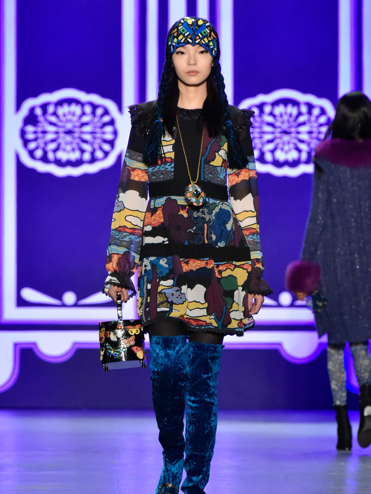 Anna Sui fall 2016 look 13