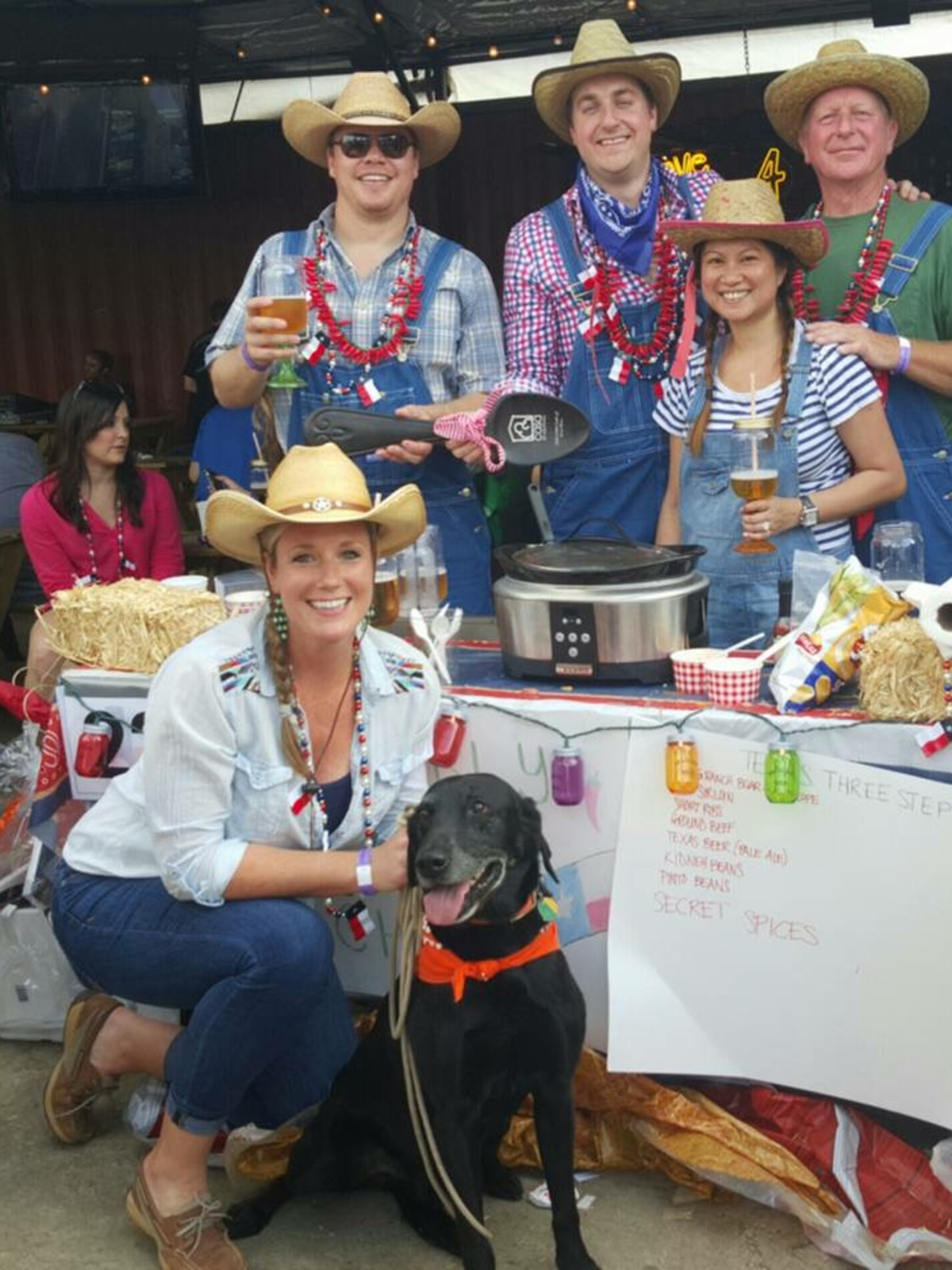 Casa de Esperanza chili cook-off, March 2016, Alison Murphy, Ryan Murphy, Bruce Kish, Minette Corpuz, Bruch Kish Sr.