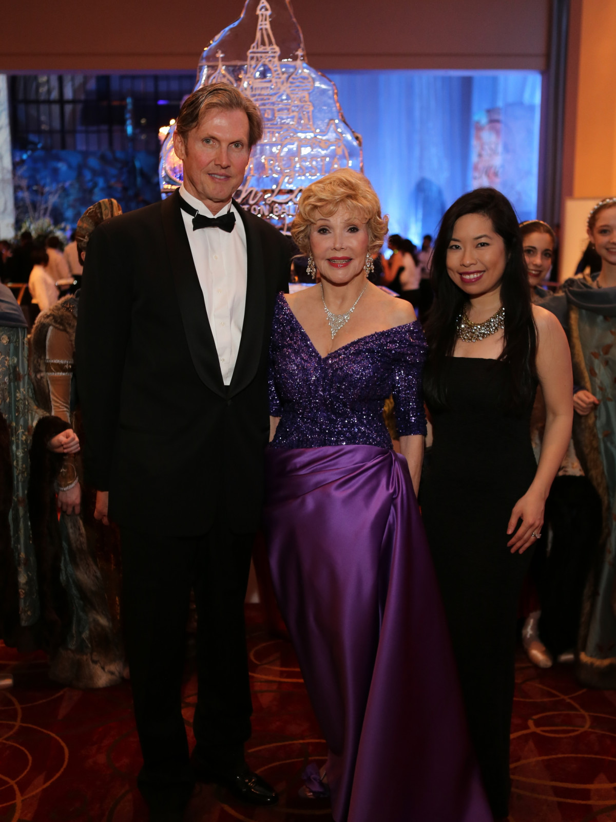Houston Ballet Ball, Feb. 2016, Beau King, Joanne King Herring, Becky Holland
