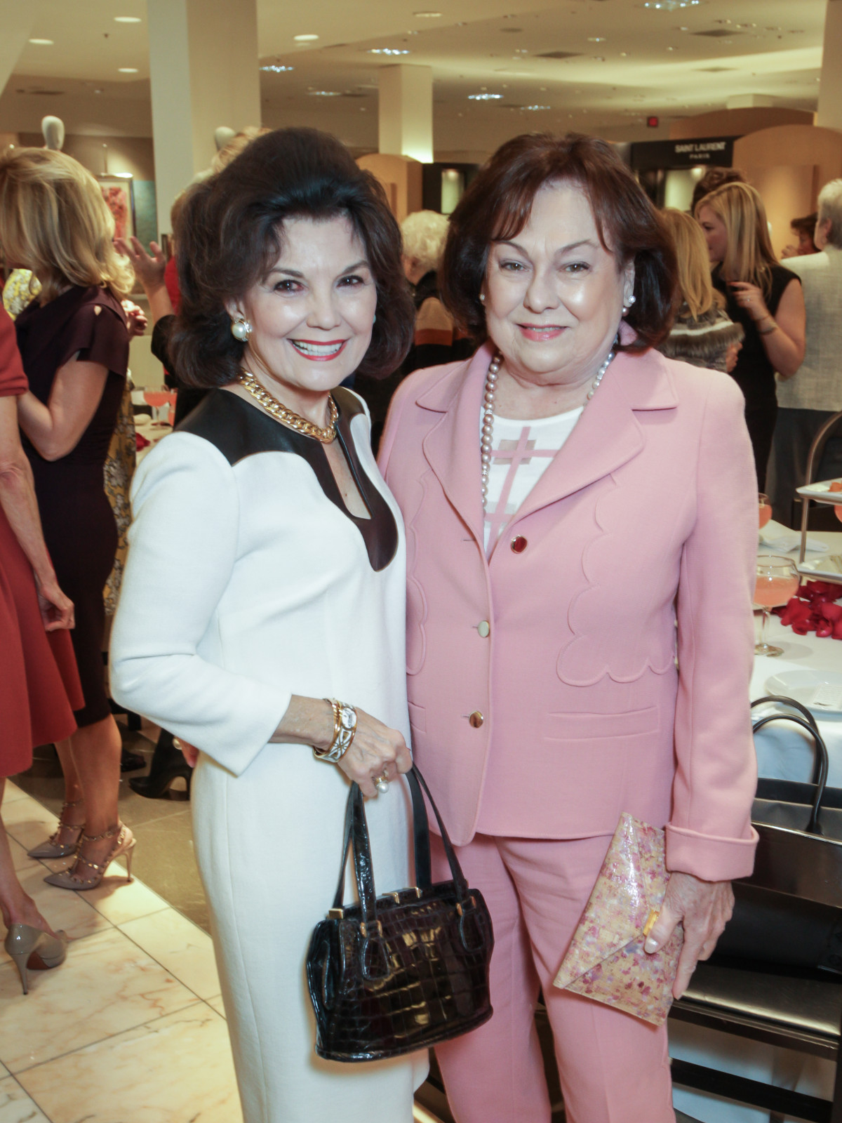 March of Dimes Tea, Feb. 2016 Linda McReynolds, Rose Cullen
