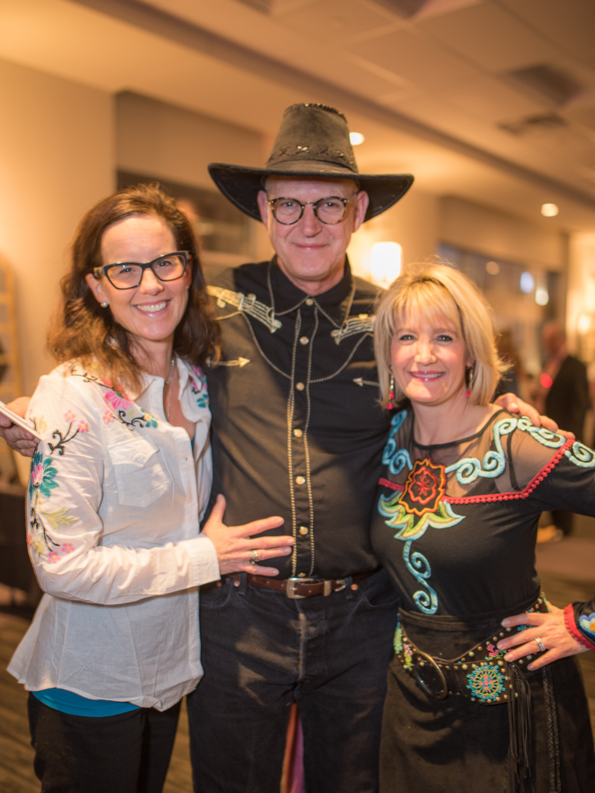 Parish School Gala, Feb. 2016Jennifer Wismer, Bob Wismer, Stacey Merchant