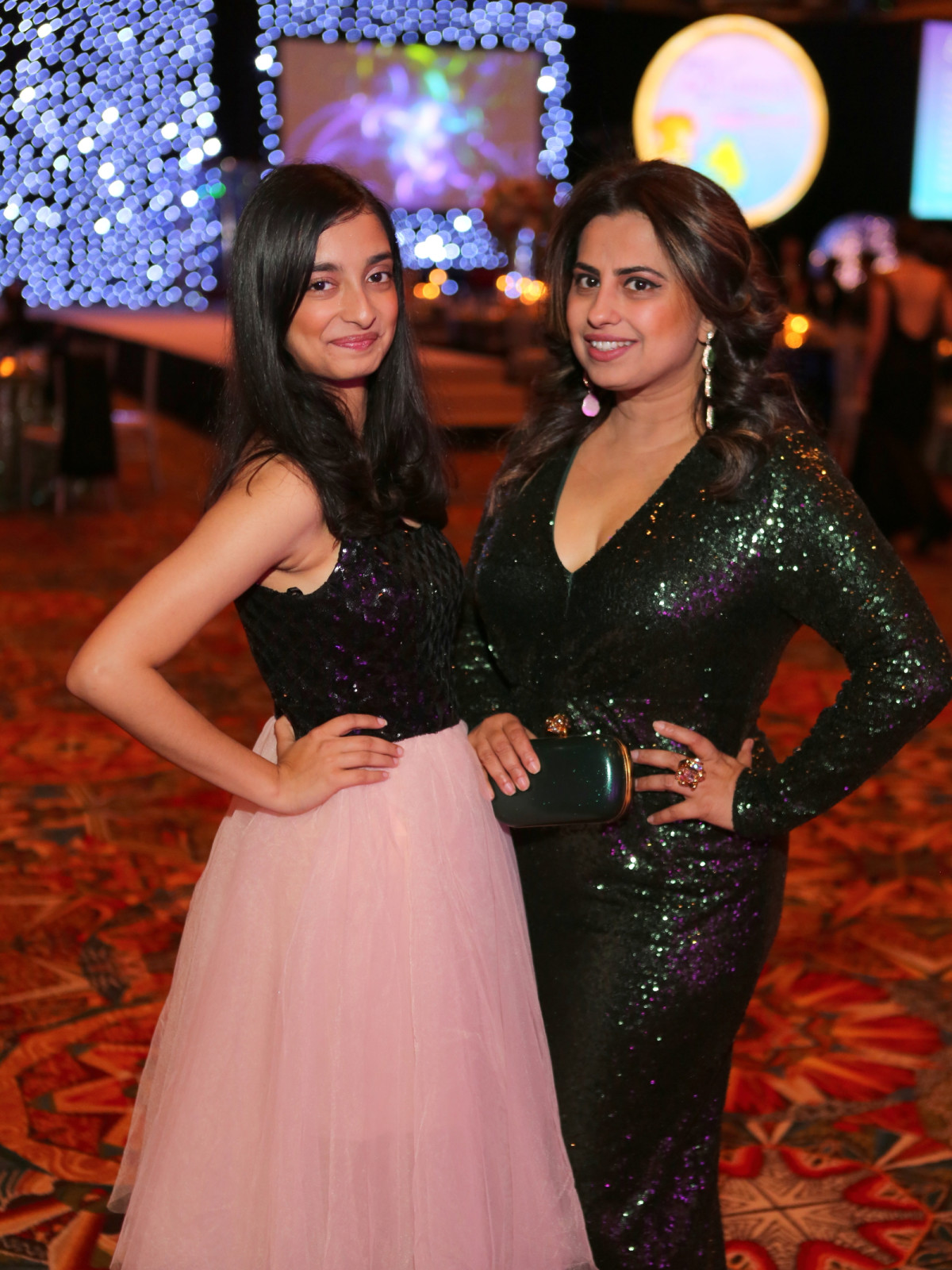 Winter Ball Women of Distinction, Jan.2016, Shruti Chakraborty and Ruchi Mujeree