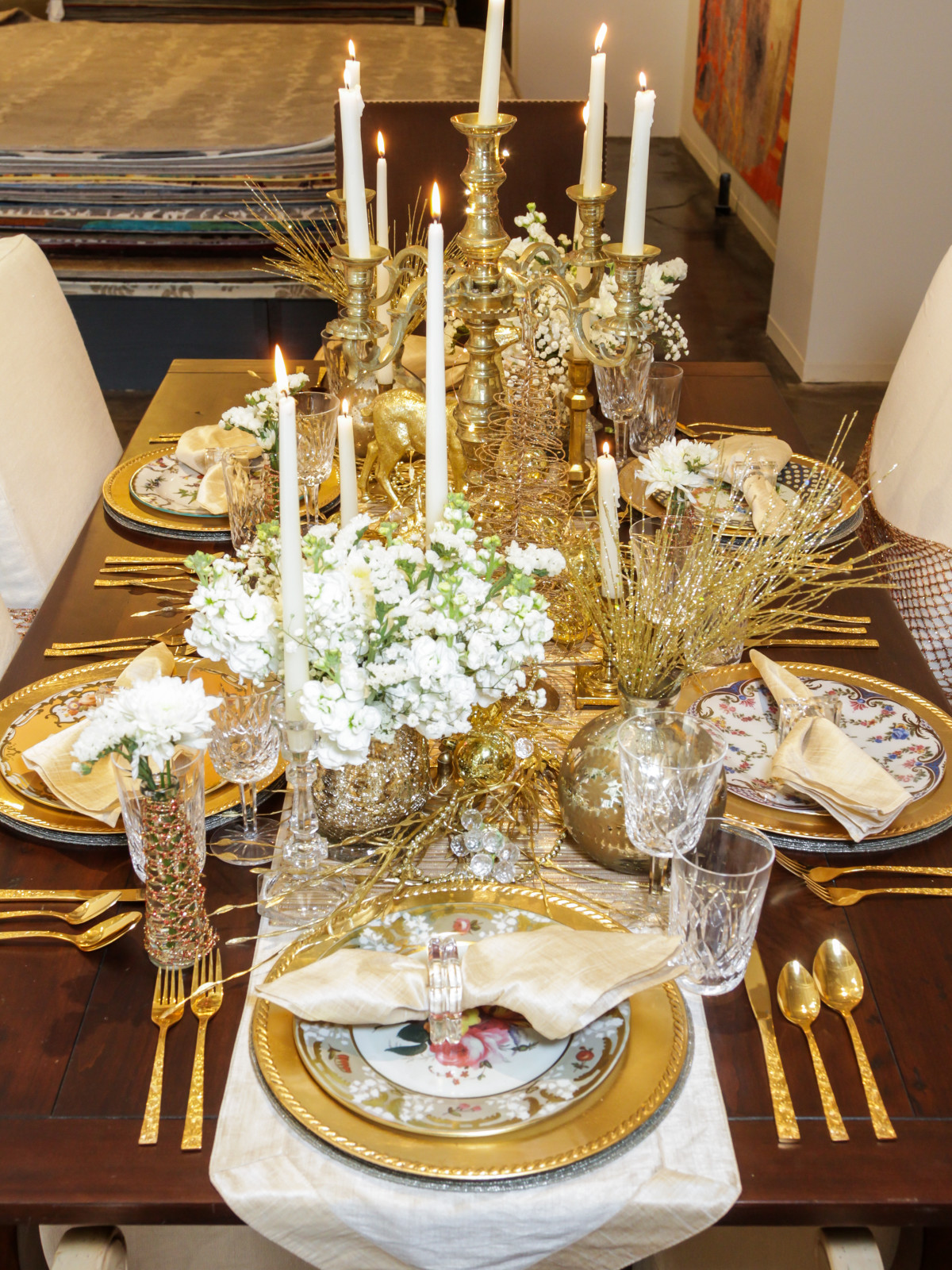 News, Houston Design Center, Deck the Tables, Dec. 2015 Postmodern Traditions