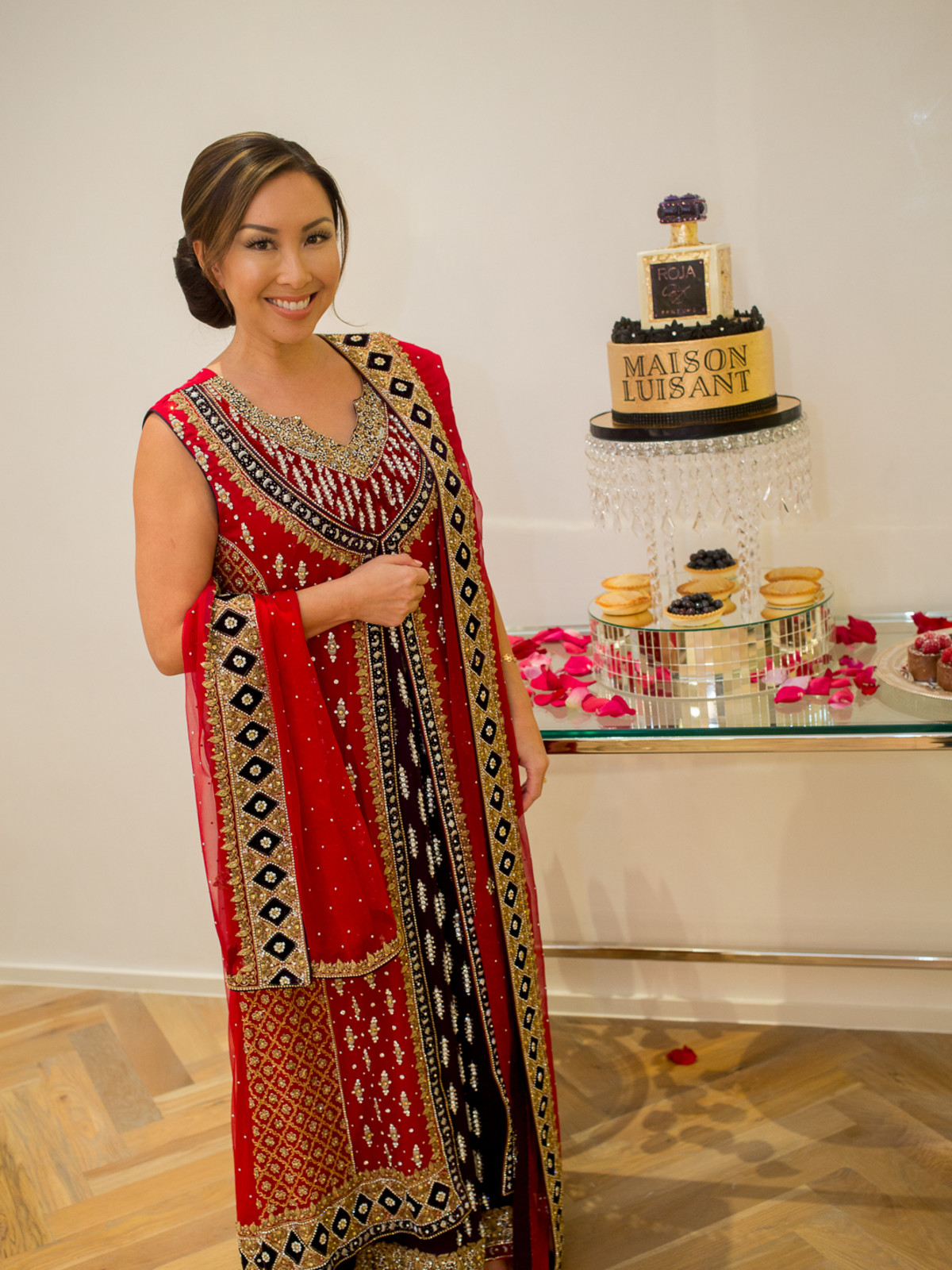 News, Roja Dove event, Dec. 2015, Lily Jang