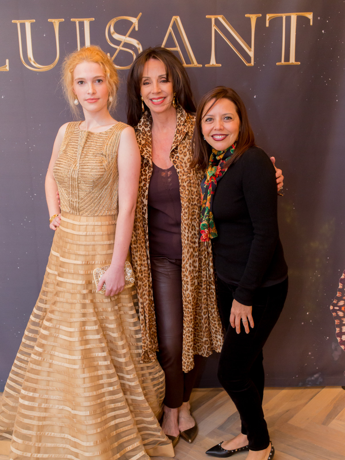 News, Roja Dove event, Dec. 2015,Sarah Hughes, July Sully, Elia Graves