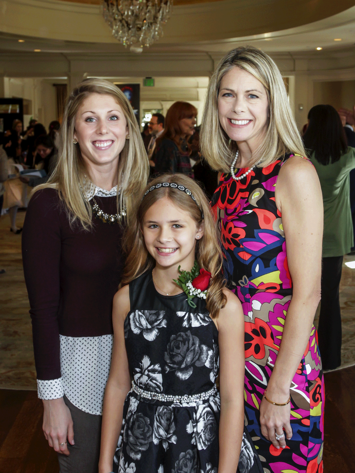 Recipe for Success dinner Kelsey Wanja, Mia Hirschfield, Betsy Hirschfield