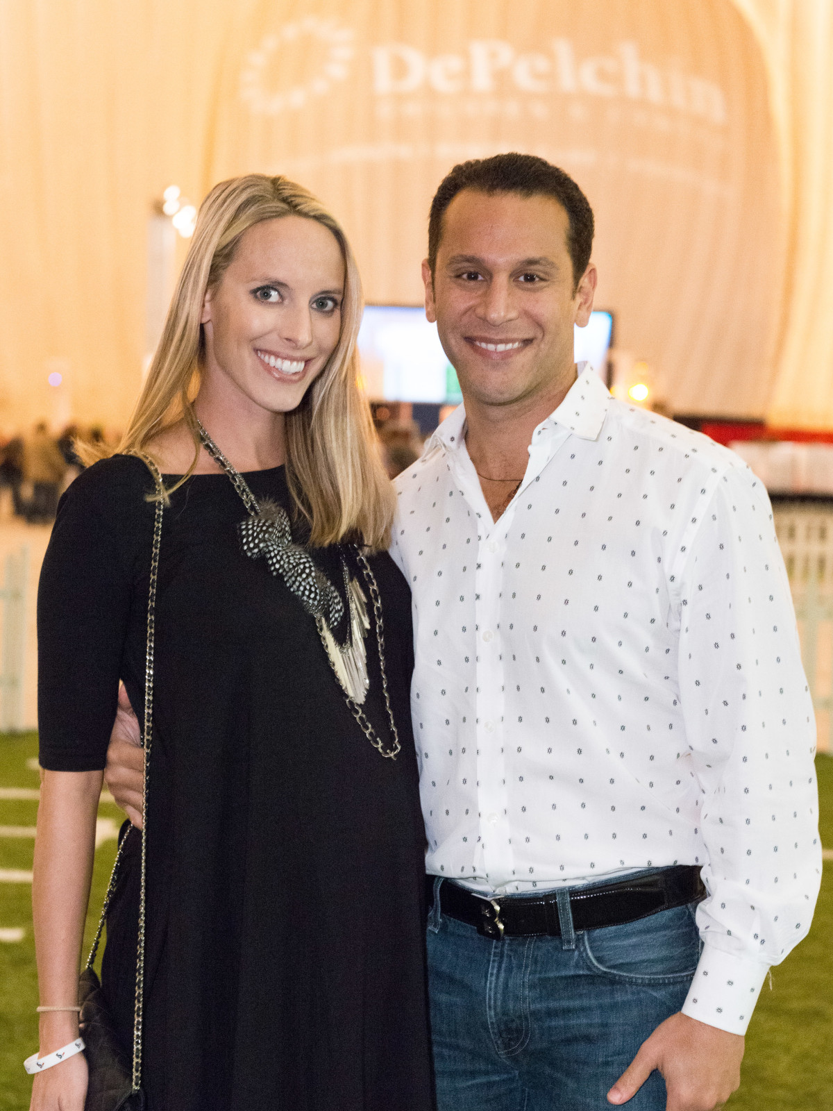 Houston, DePelchin Saturday Night Lights, November 2015, Rachel and Sean Boutros