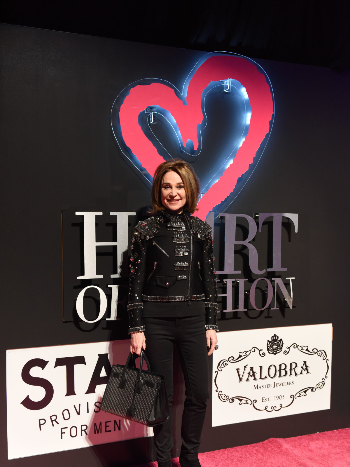 Becca Cason Thrash at Heart of Fashion in Moschino jacket