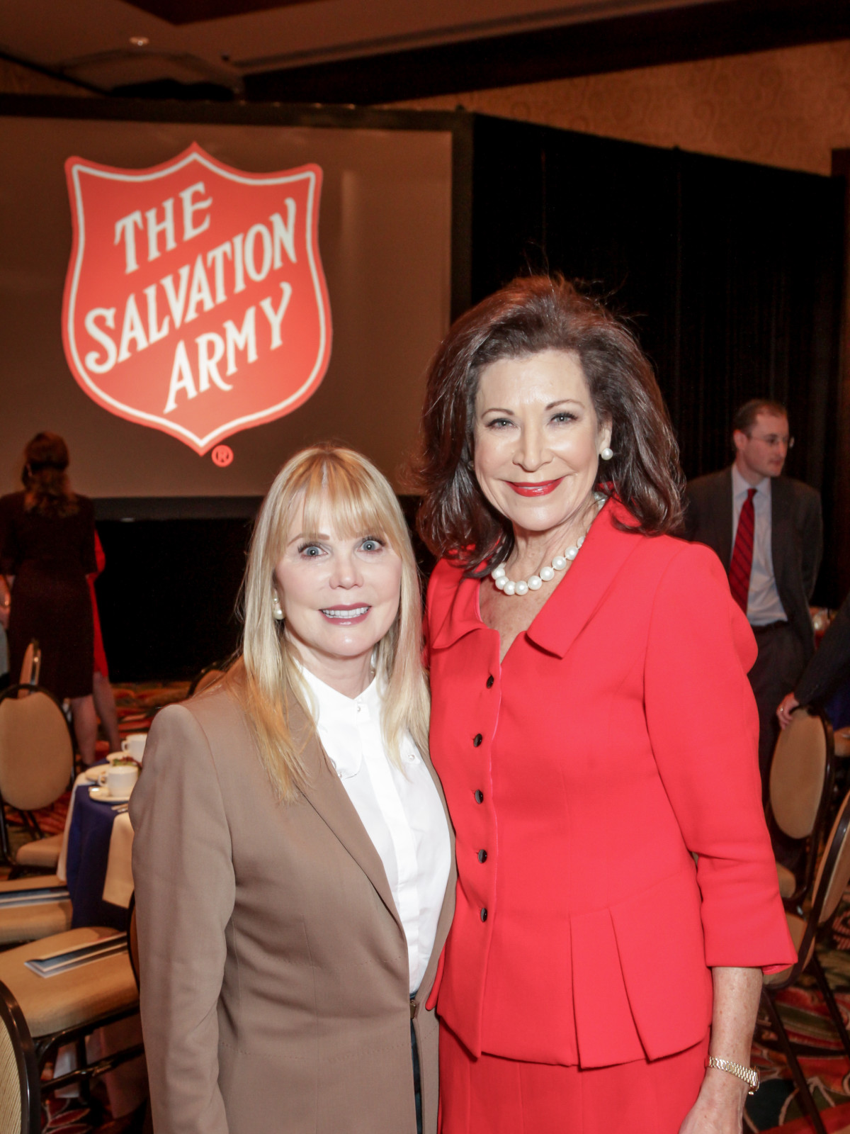 News, Shelby, Salvation Army luncheon, Nov. 2015, Brenda Love, Betty Hrncir