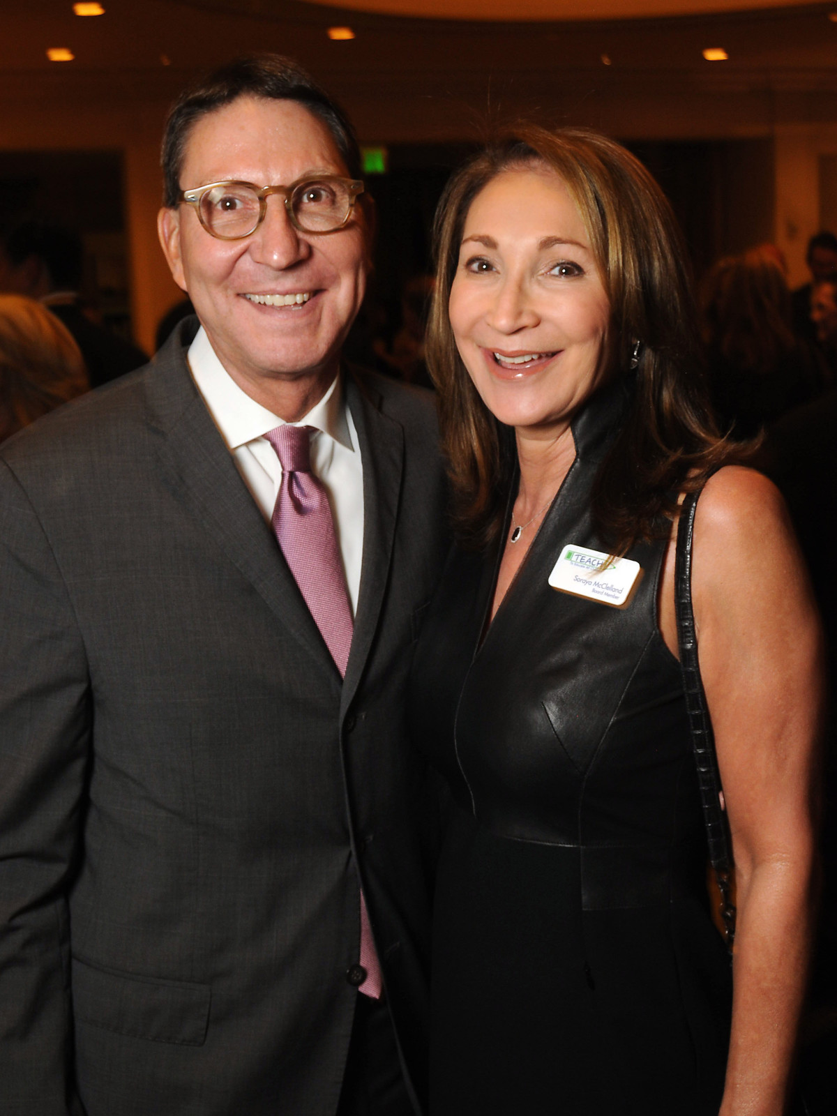 News, Shelby, TEACH dinner, NOv. 2015, Soraya McClelland, Scott McClelland