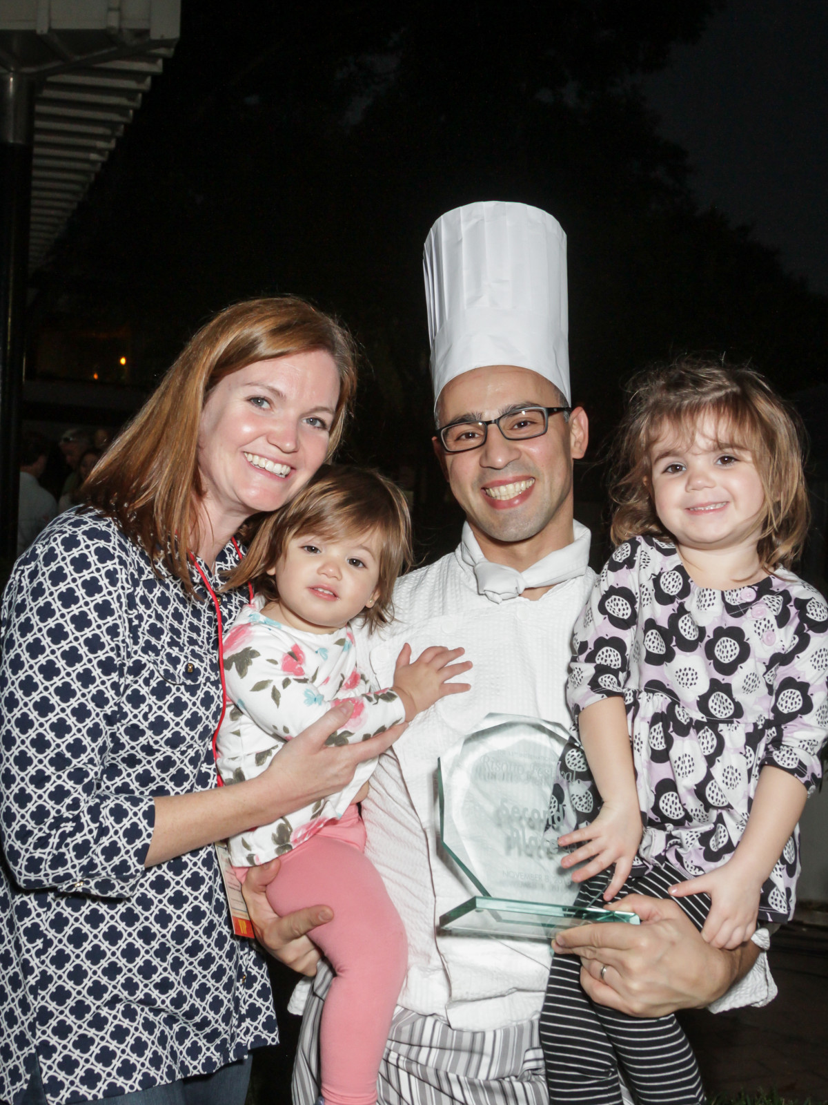 Risotto Festival Whitney and Maurizio Ferrarese