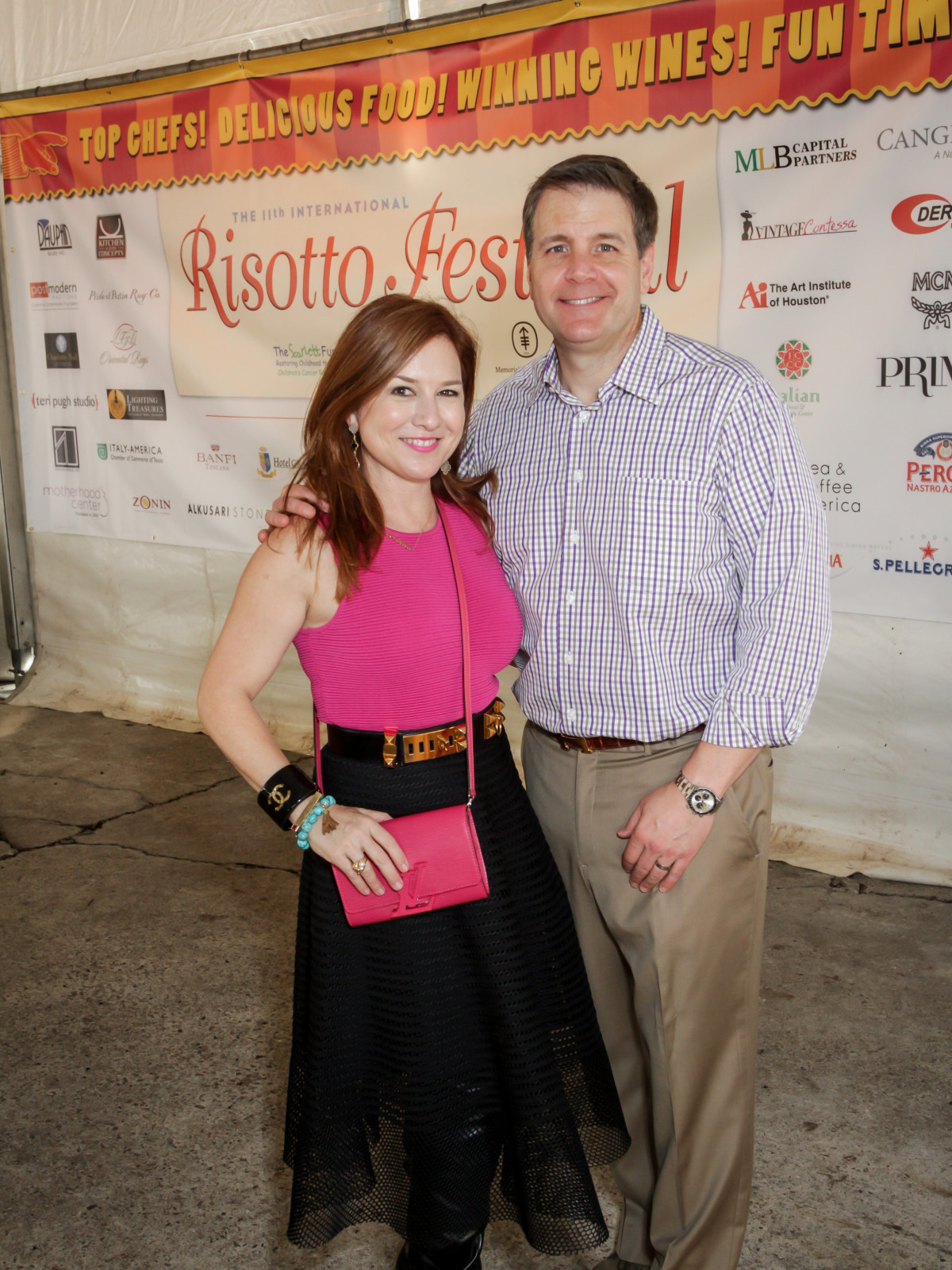 Risotto Festival Donae and Rob Chramosta