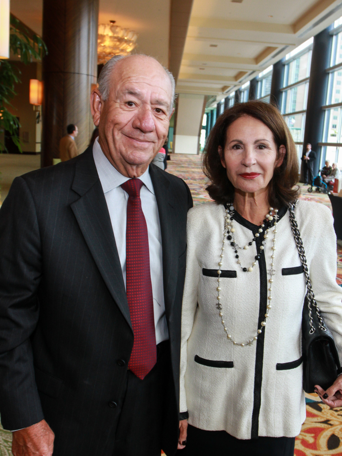 News, Shelby, Holocaust museum luncheon, Nov. 2015, Rigo Flores, Araceli Flores.