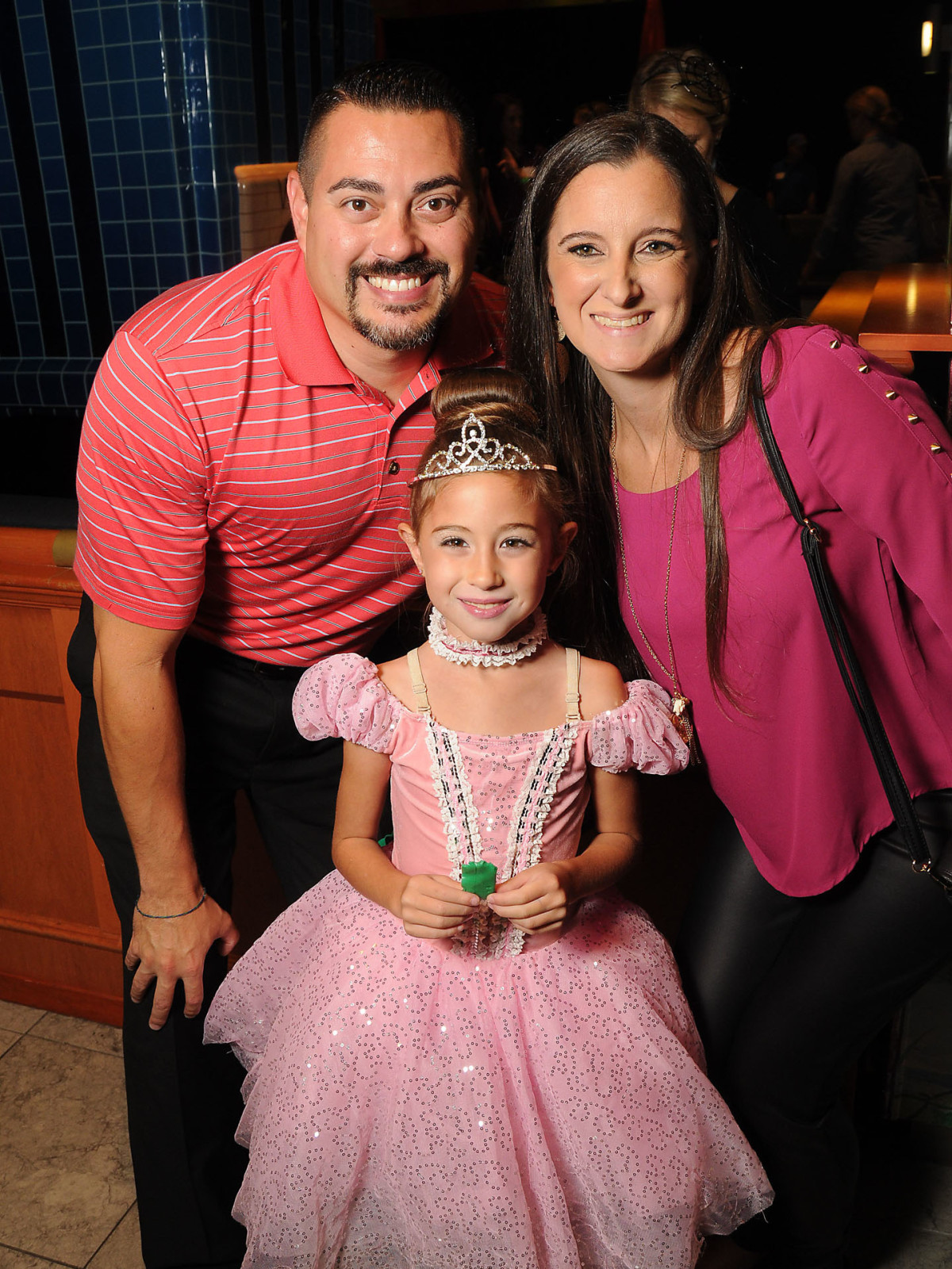 MD Anderson Halloween at the Galleria Henry, Bailey and Angela Rodriguez