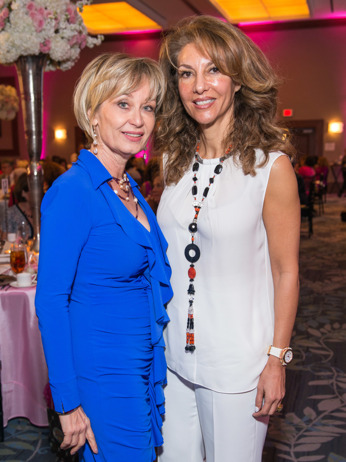 News, Shelby, Razzle Dazzle Memorial Hermann, Oct. 2015 Cathy Borlenghi and Neda Ladjevarian