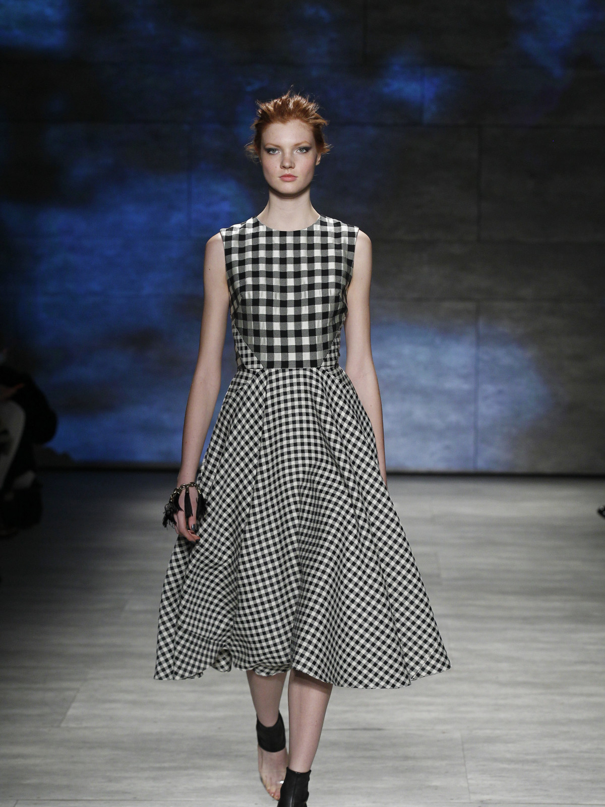 Lela Rose fall 2015 collection look 1