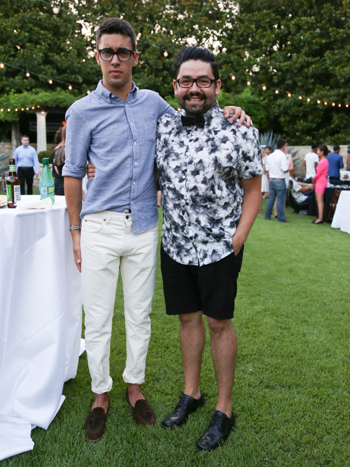 Fashion X Austin Men's Event 2015 Chance Garcia Donny Rodriguez