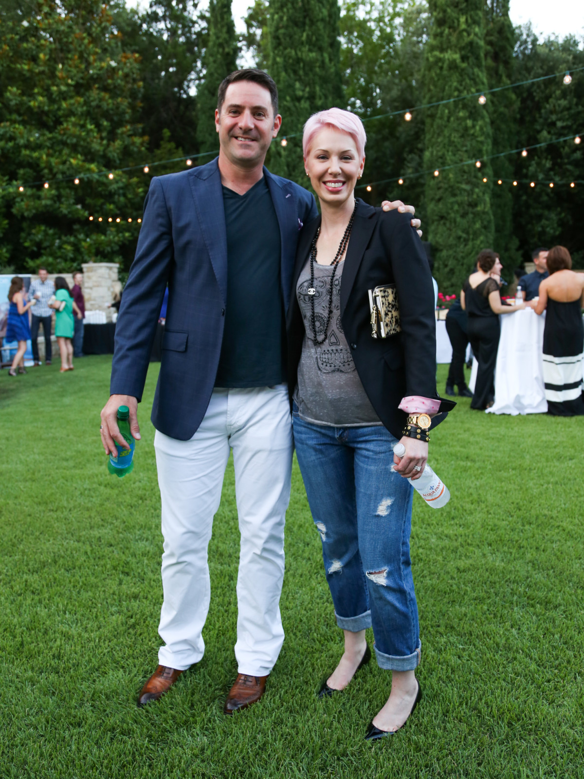 Fashion X Austin Men's Event 2015 Ron Burnett Caryl Burnett