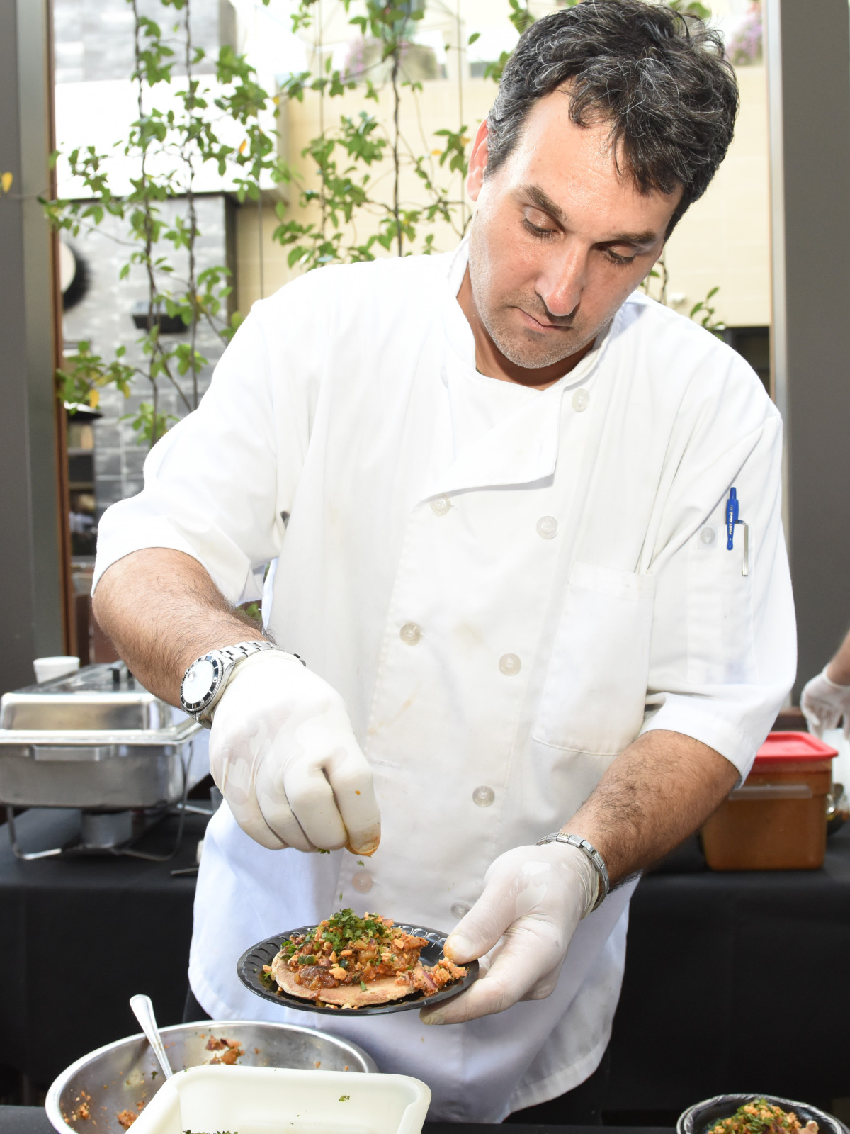News, Shelby, Curry Crawl, June 2015, Chef Don Schoenburg