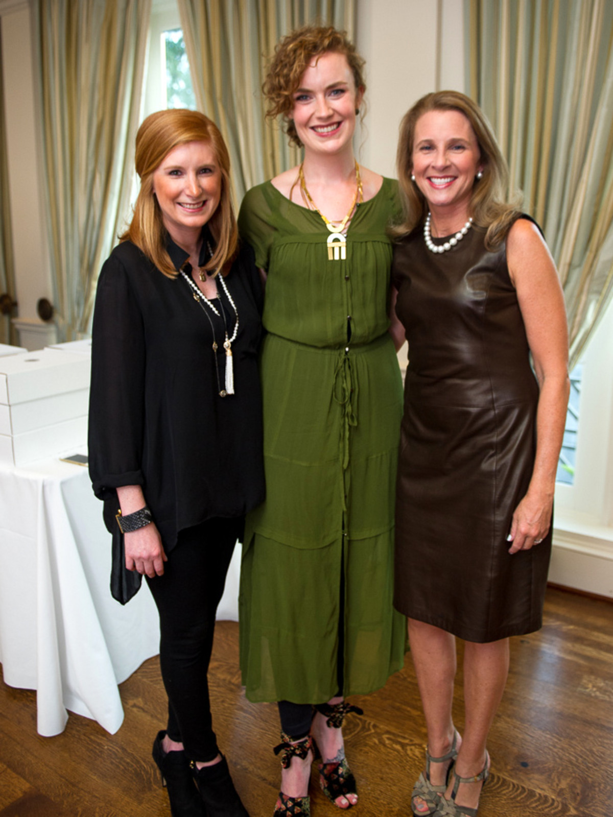 Houston, Marcy, Nick Finnegan Counseling Center Tree of Life Gala, October 2017, Mary Magness Hand, Audrey Omenson, Carla Dawson