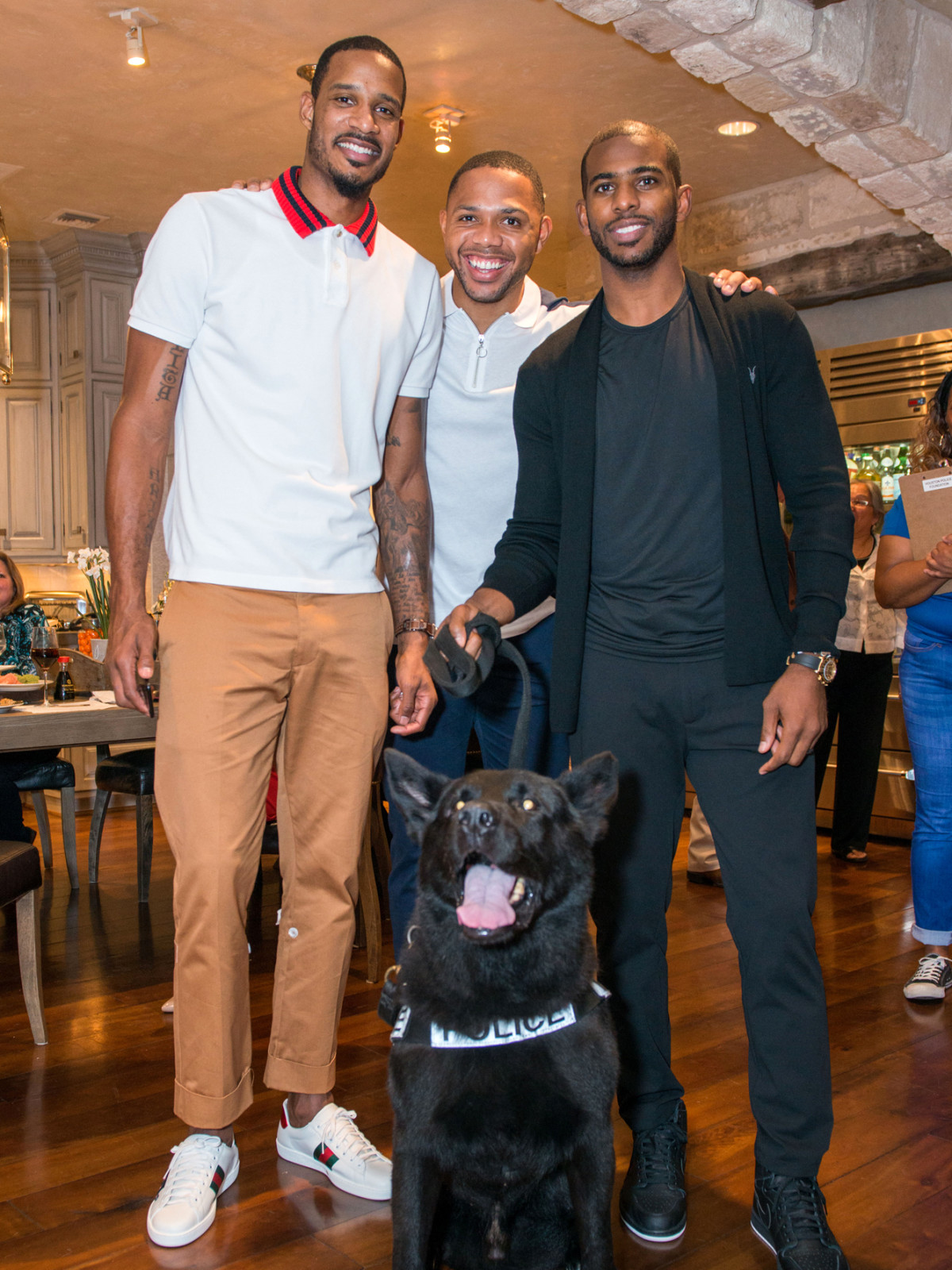Houston, True Blue Gala, November 2017, Trevor Ariza, Eric Gordon, Chris Paul