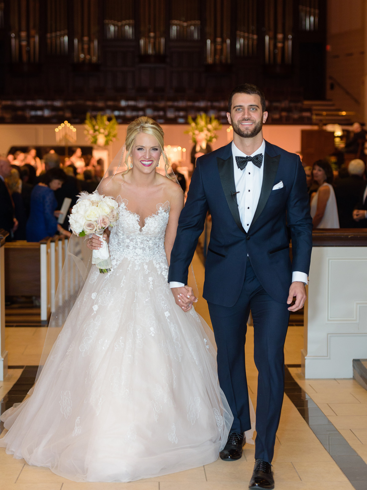 Neely wedding, new couple