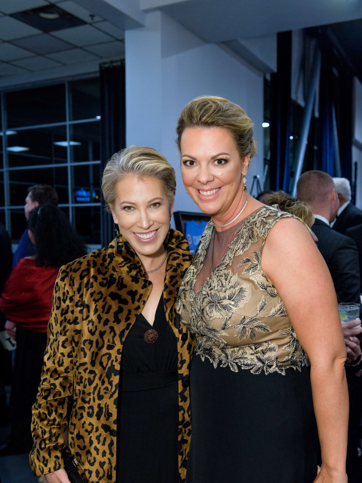 Lindsey Honari and Angela Fowler at Halo House Gala